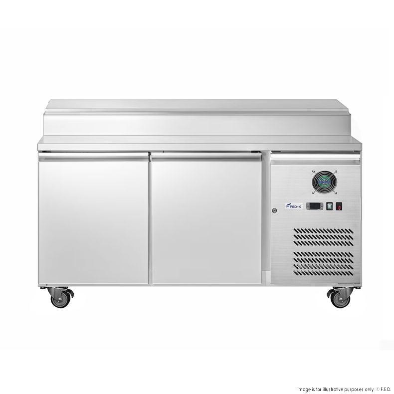 FED-X S/S Two Door Sandwich Counter - XSS7C13S2V