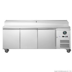 FED-X S/S Three Door Sandwich Counter - XSS7C18S3V
