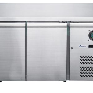 FED-X S/S Two Door Bench Freezer - XUB6F13S2V