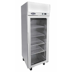 ATOSA TOP MOUNTED SINGLE DOOR GLASS FREEZER YCF9407
