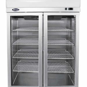 ATOSA TOP MOUNTED DOUBLE DOOR GLASS FRIDGE YCF9402
